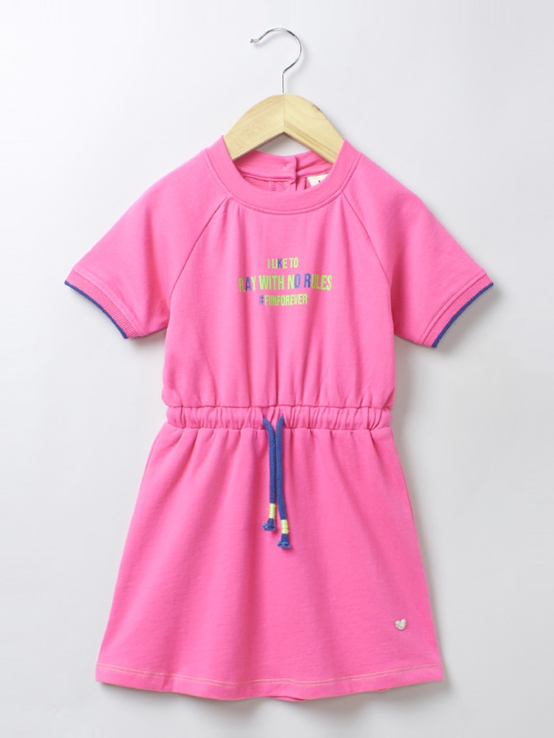 

Ed-a-Mamma Pink Solid Dress