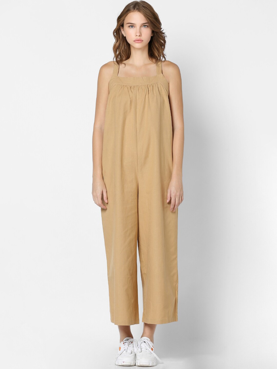 

ONLY Beige Basic Jumpsuit