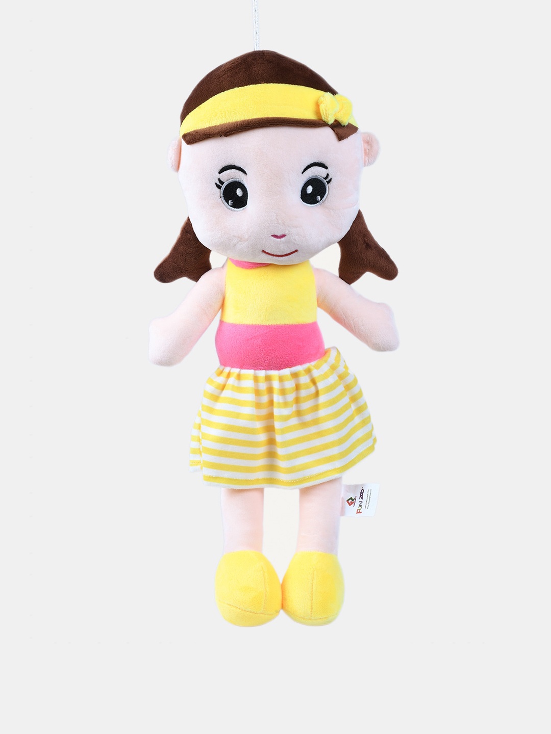 

DukieKooky Kids Pink & Yellow Super Cute Doll Polyester Soft Toy