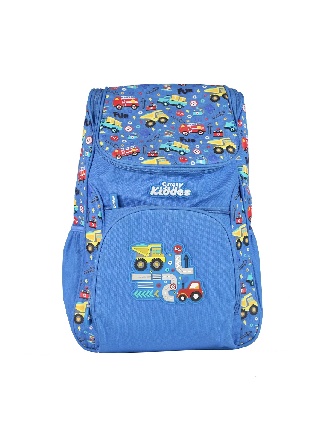 

Smily Kiddos Unisex Kids Blue & Red Graphic Backpack