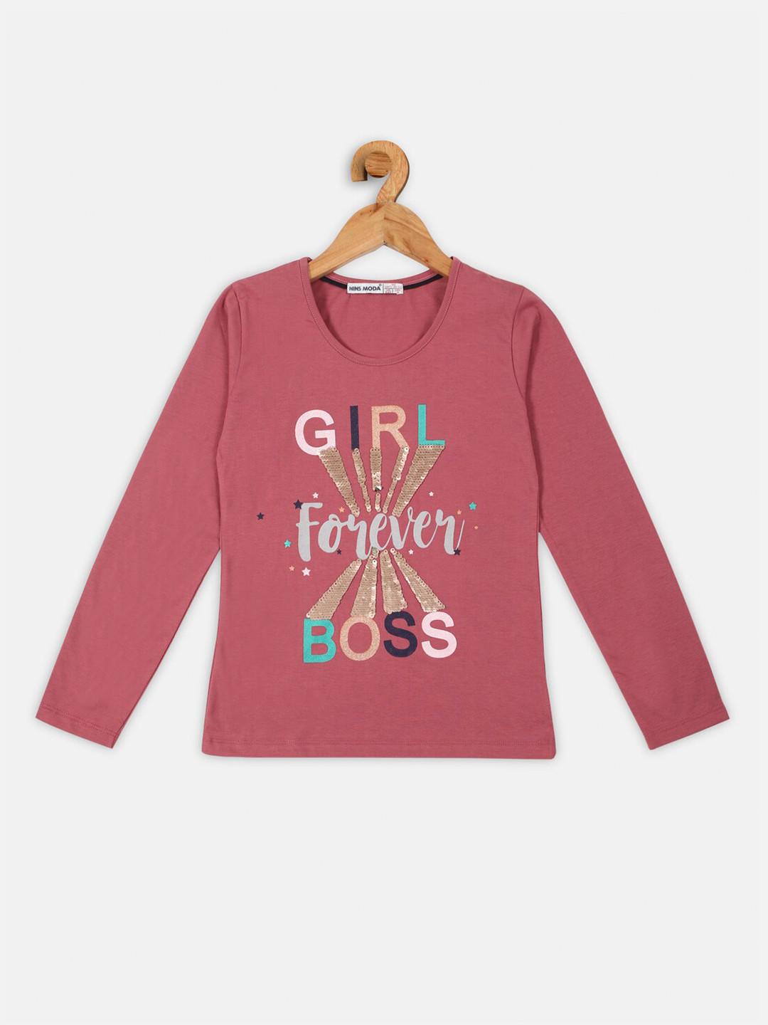 

Nins Moda Pink Regular Top
