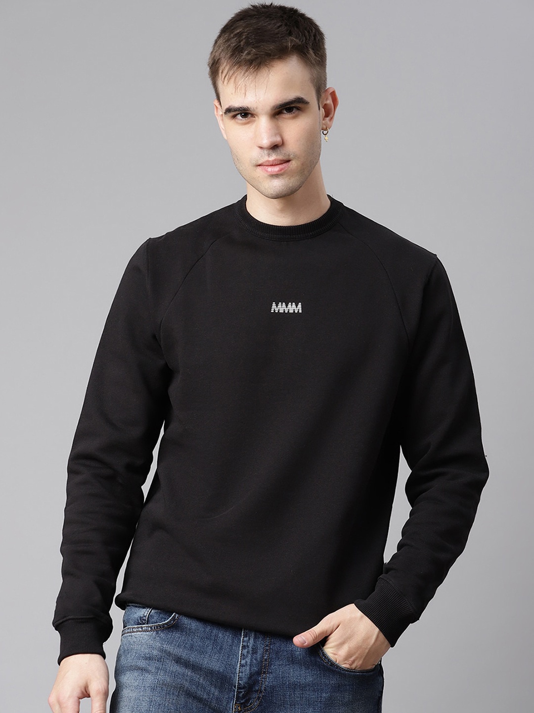 

Matinique Men Black Sweatshirt