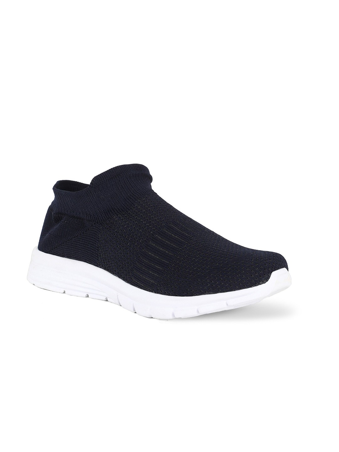 

Khadims Men Navy Blue Textile Walking Non-Marking Shoes