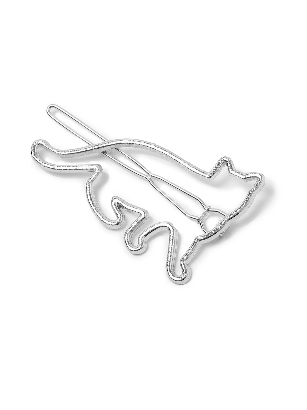 

FOREVER 21 Women Silver-Toned Bumpit Hair Pin