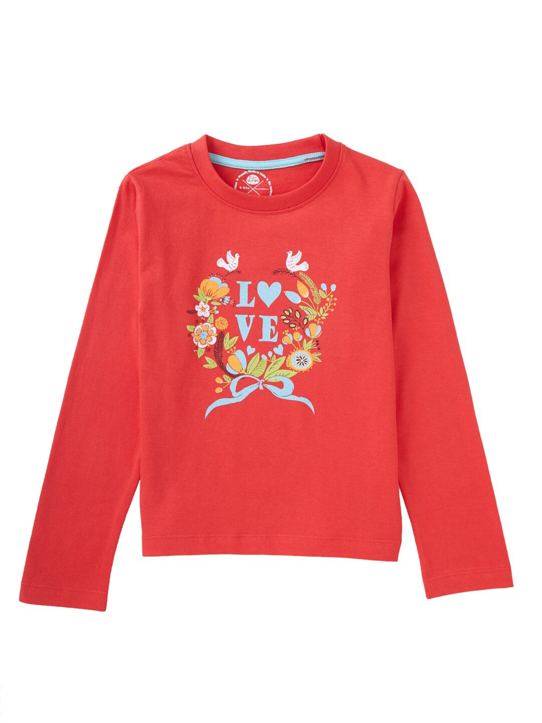 

Cub McPaws Girls Red Printed T-shirt