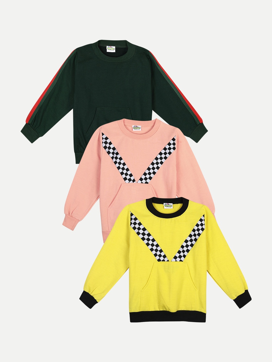 

Cutiekins Unisex Kids Green Printed Sweatshirt