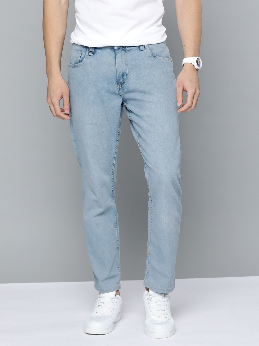 

Mast & Harbour Men Blue Slim Fit Stretchable Jeans