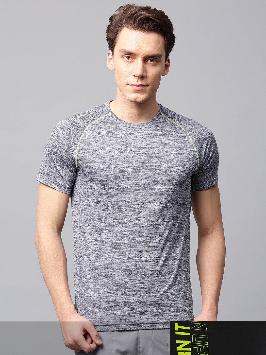 

HRX by Hrithik Roshan Men Pack Of 2 Round Neck T-shirt, Black
