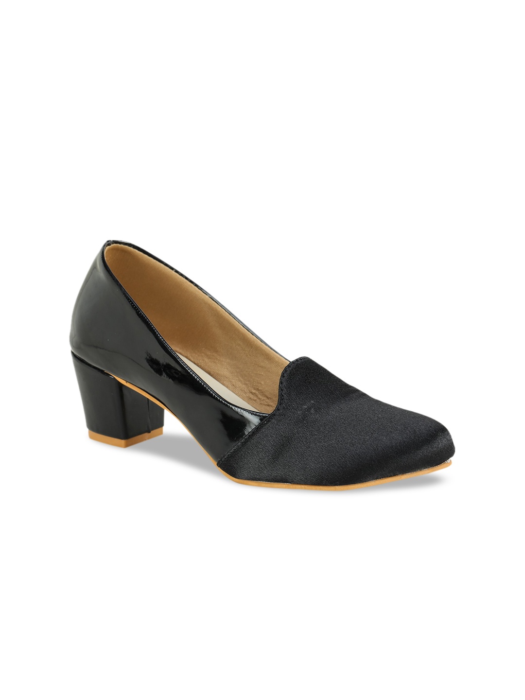 

Walkfree Black Block Pumps