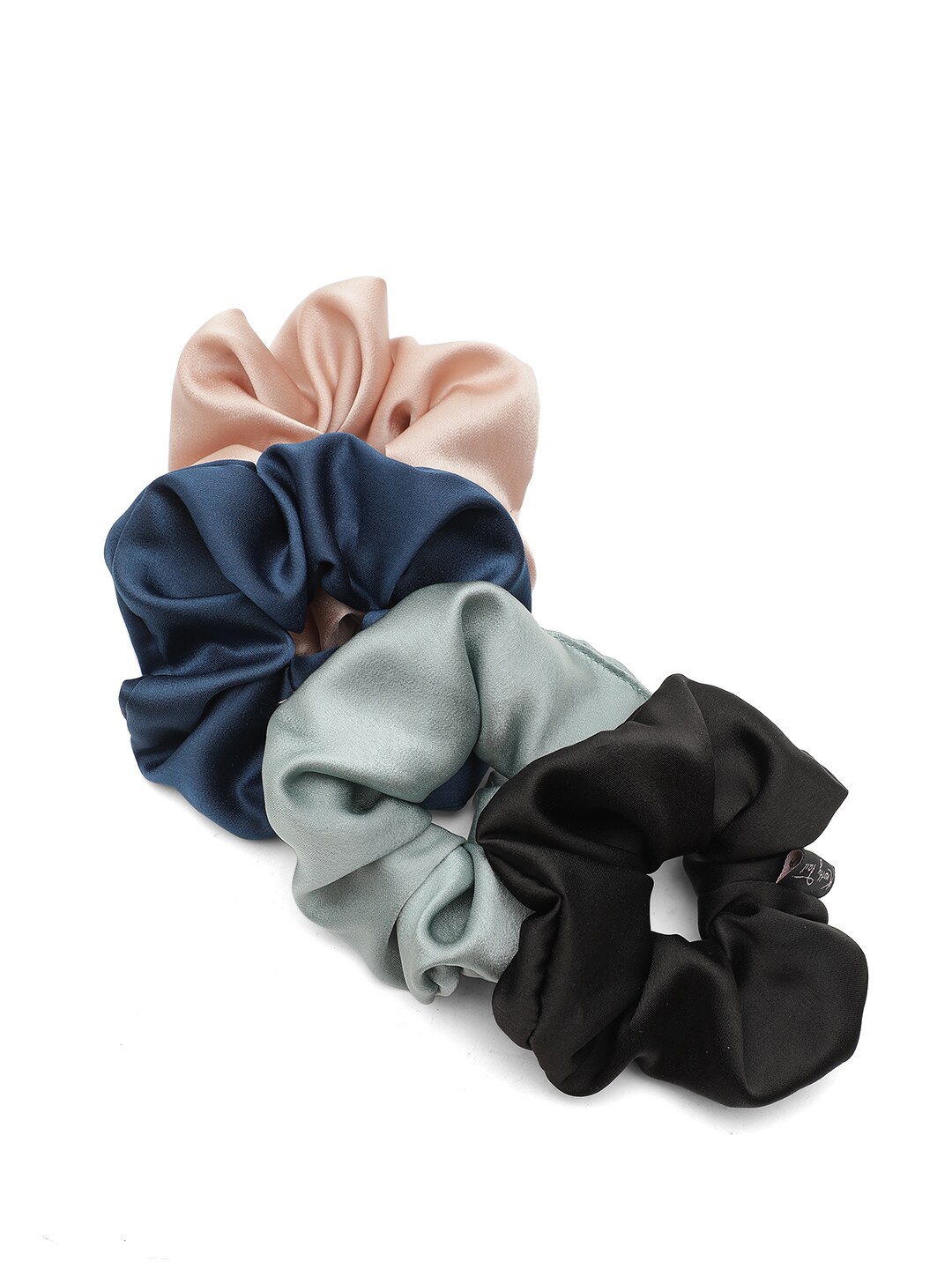 

Knotty Tail Women Set of 4 Scrunchies, Grey