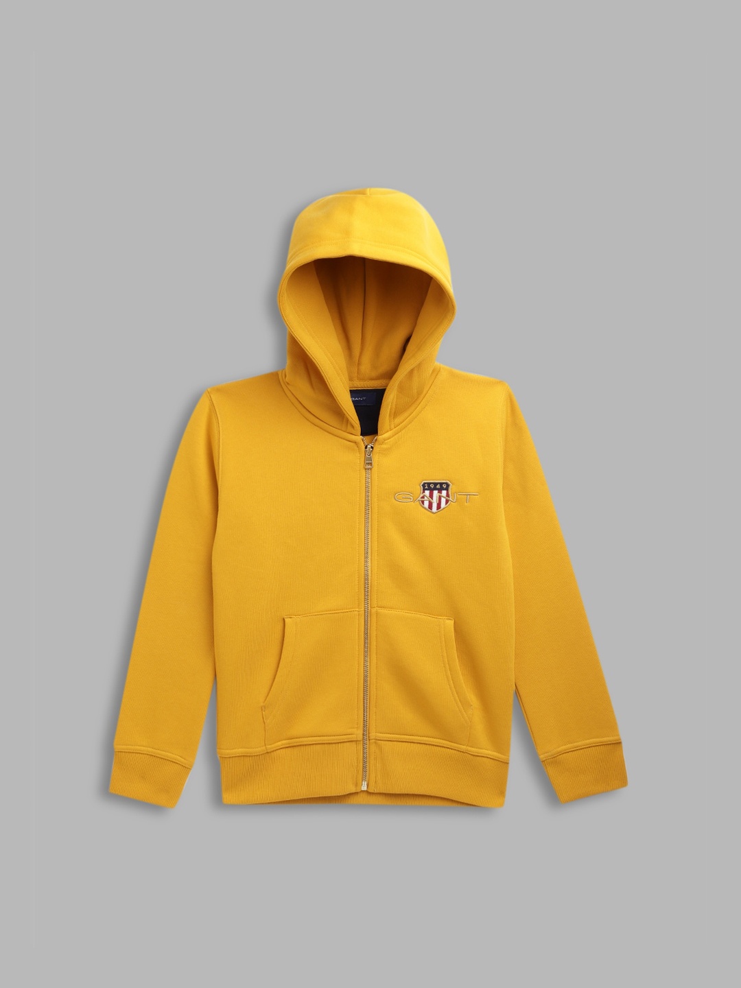 

GANT Boys Yellow Hooded Sweatshirt