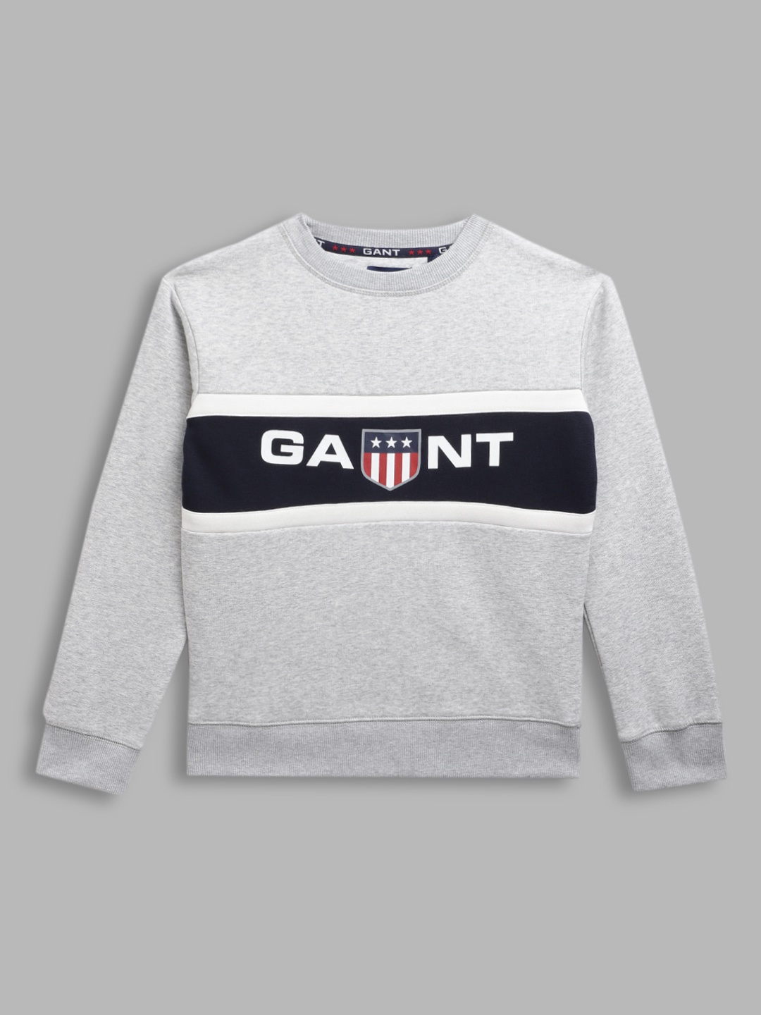

GANT Boys Grey Printed Sweatshirt