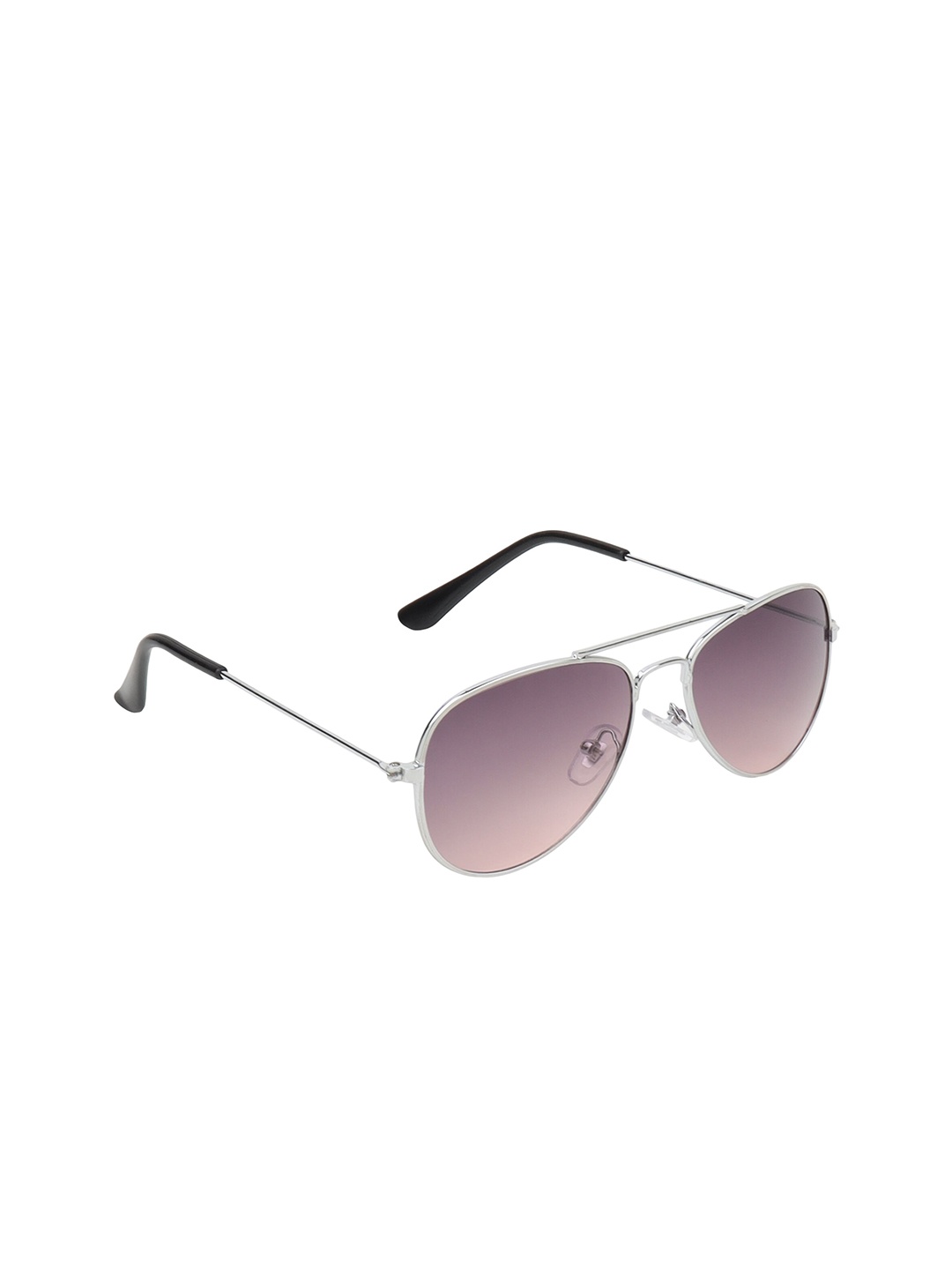 

Olvin Unisex Kids Pink Lens & Silver-Toned Aviator Sunglasses with UV Protected Lens