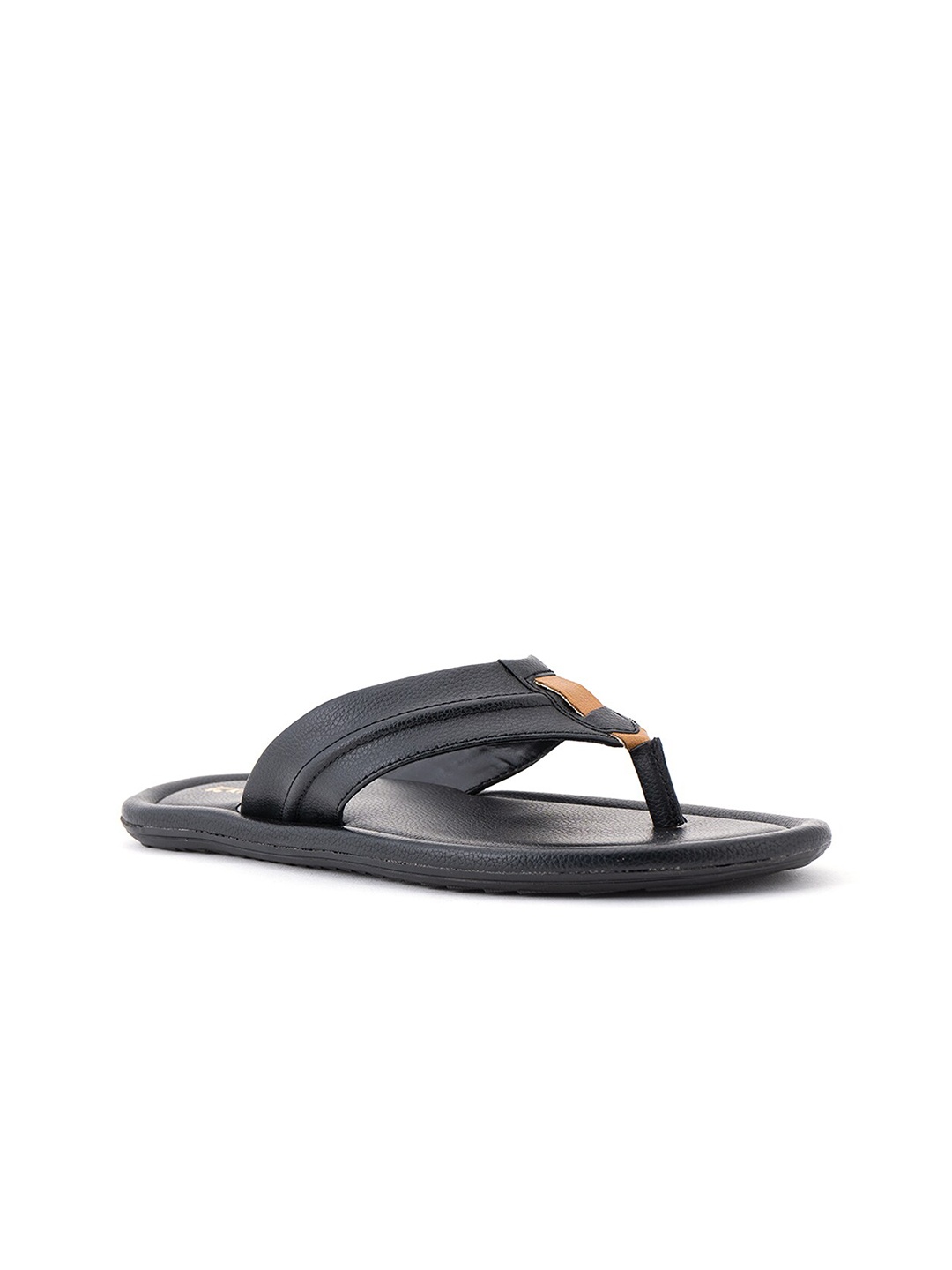 

Khadims Men Black Comfort Sandals