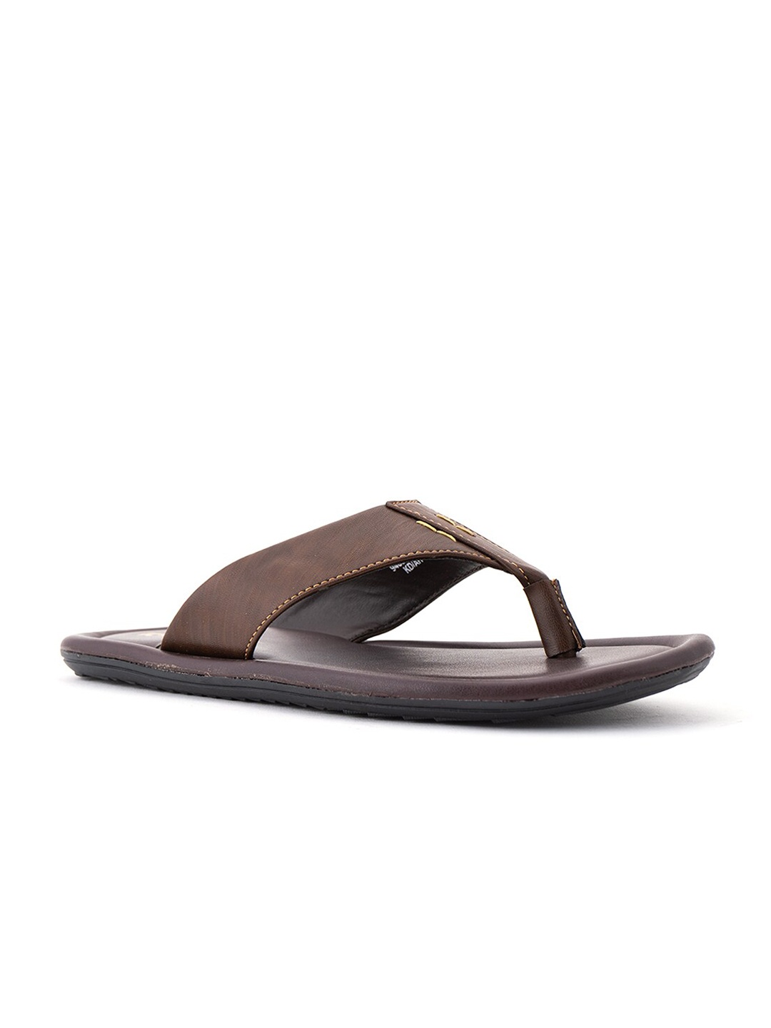 

Khadims Men Brown Comfort Sandals
