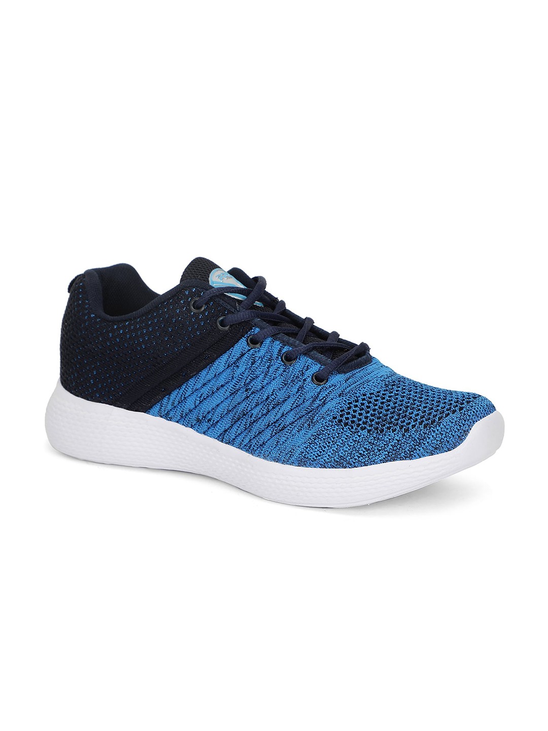 

Khadims Men Blue Woven Design Sneakers