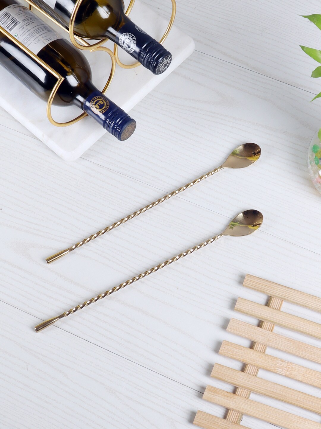 

NikkisPride Gold-Toned Stainless Steel Bar Spoon