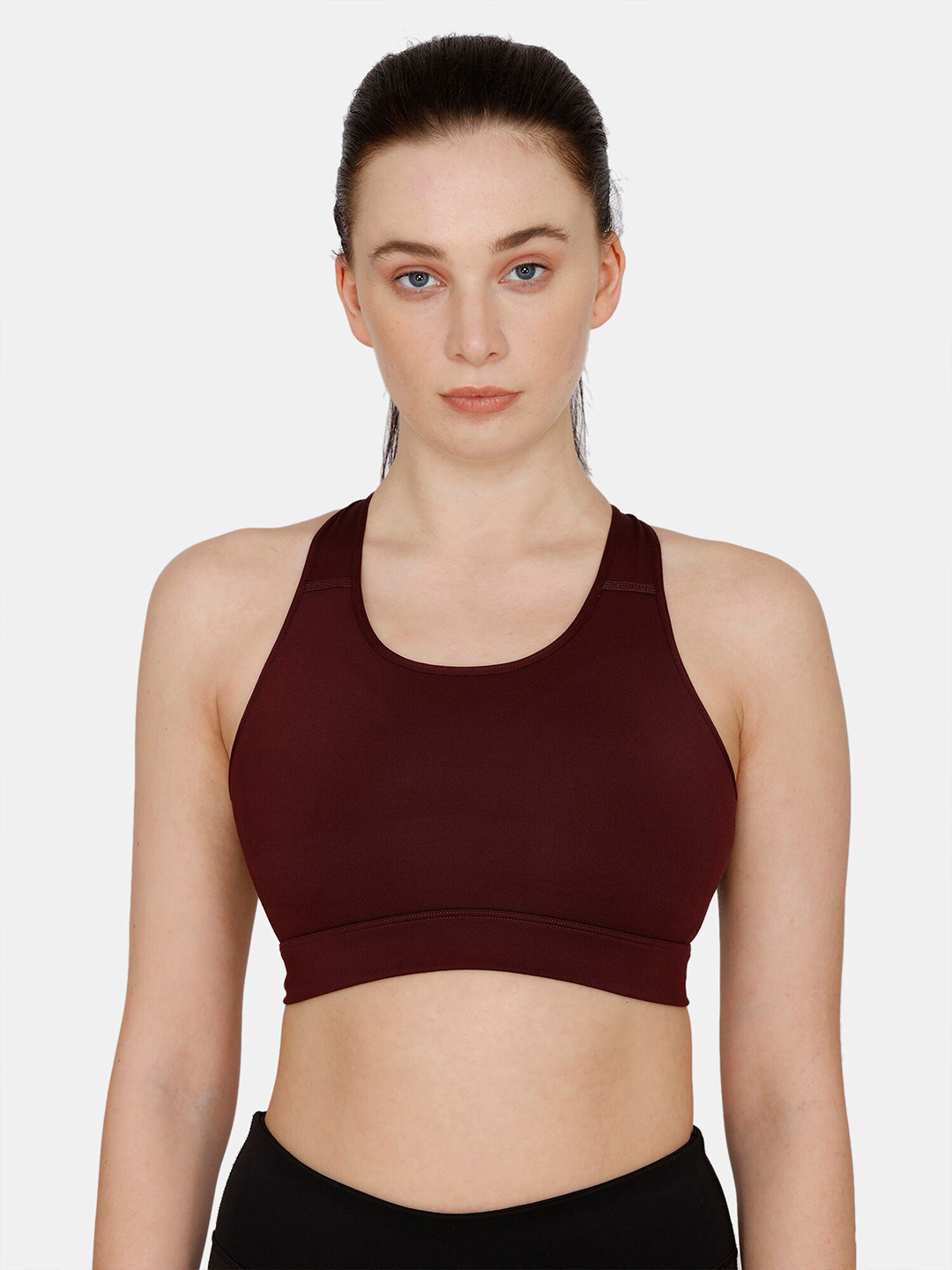 

Zelocity by Zivame Red Underwired Sports Bra ZC4986FASH00RED