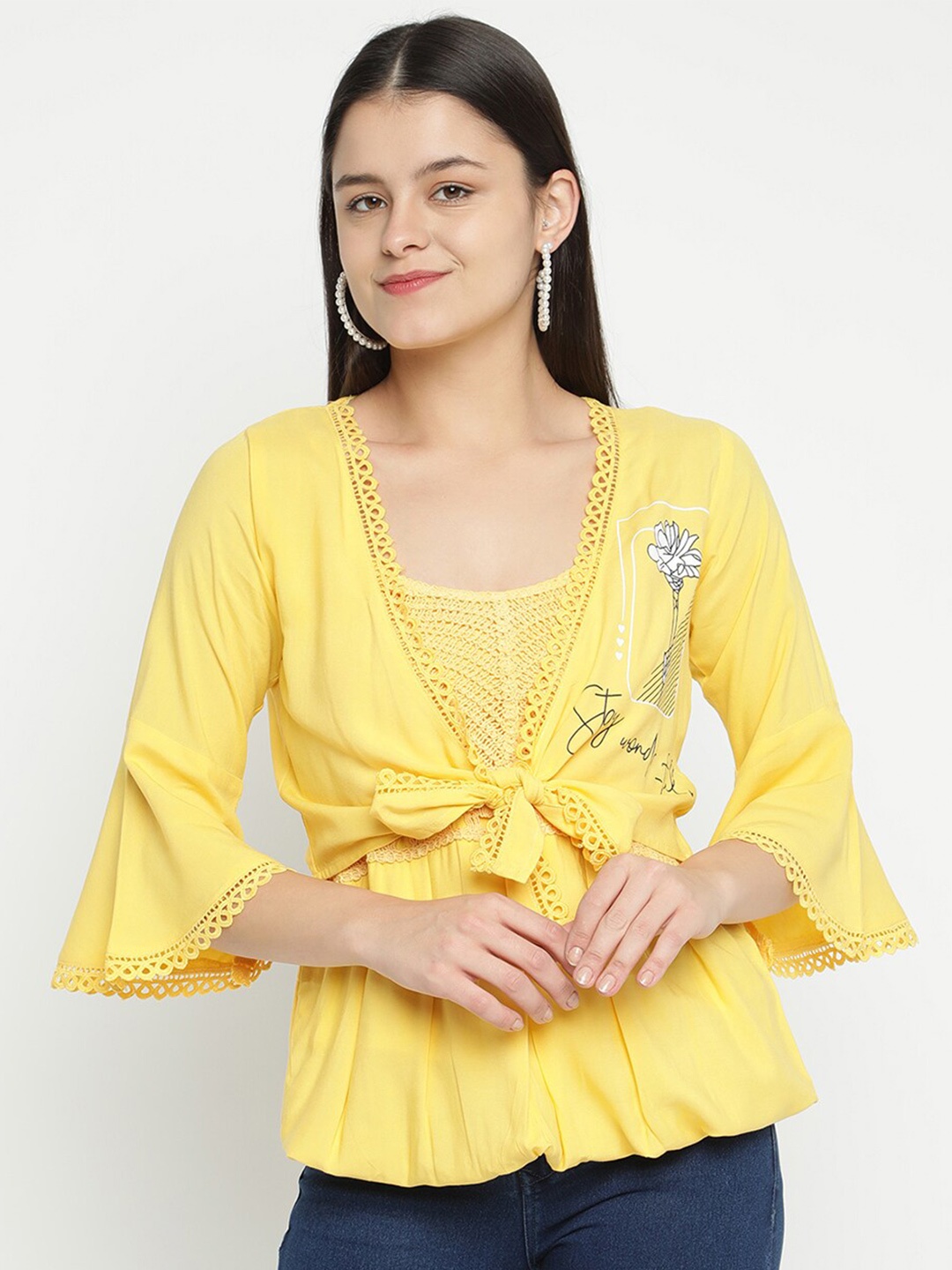 

V2 Value & Variety Yellow Regular Top
