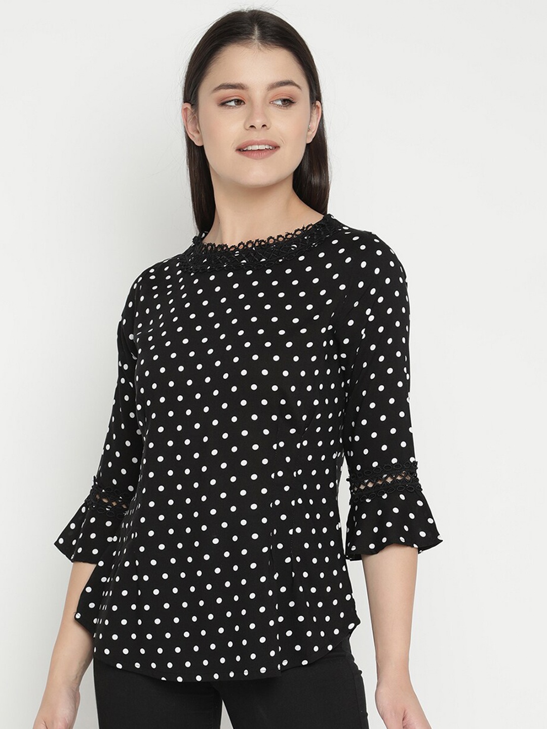 

V2 Value & Variety Black Regular Top