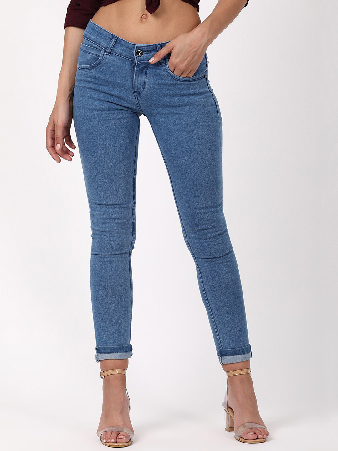 

V2 Value & Variety Women Blue Slim Fit Jeans