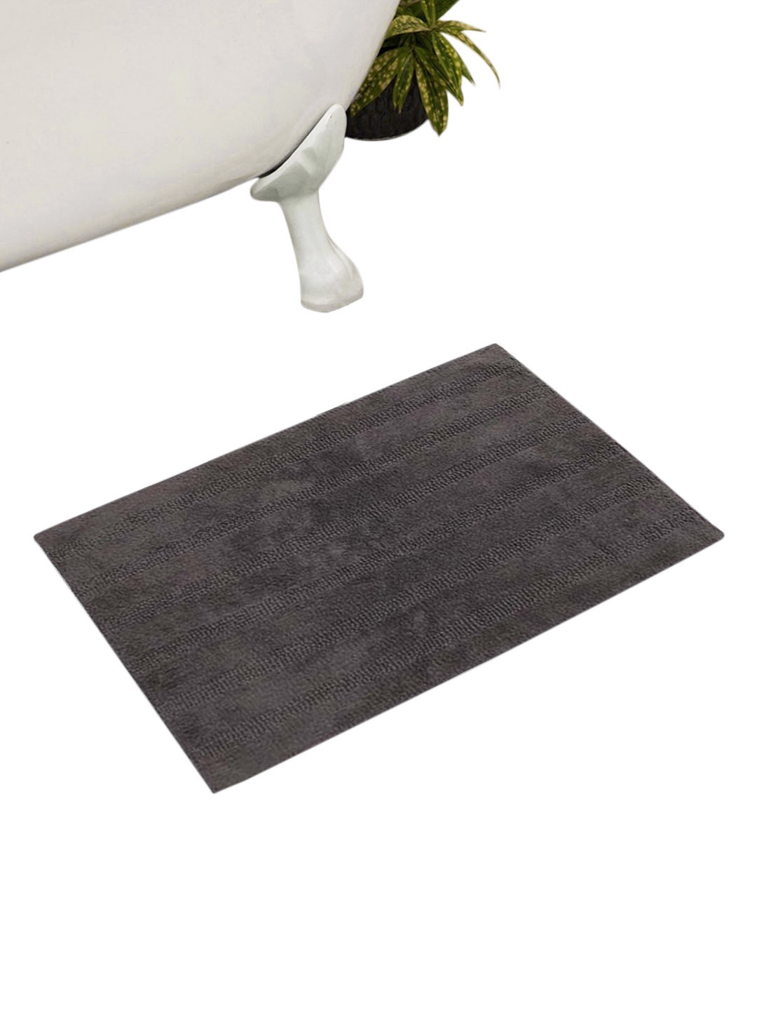 

Home Centre Grey Textured Bath Mat