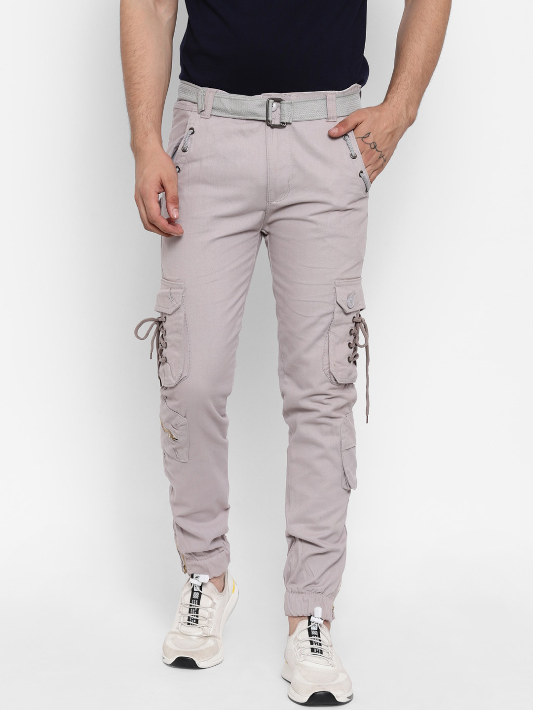 

cape canary Men Grey Cargos