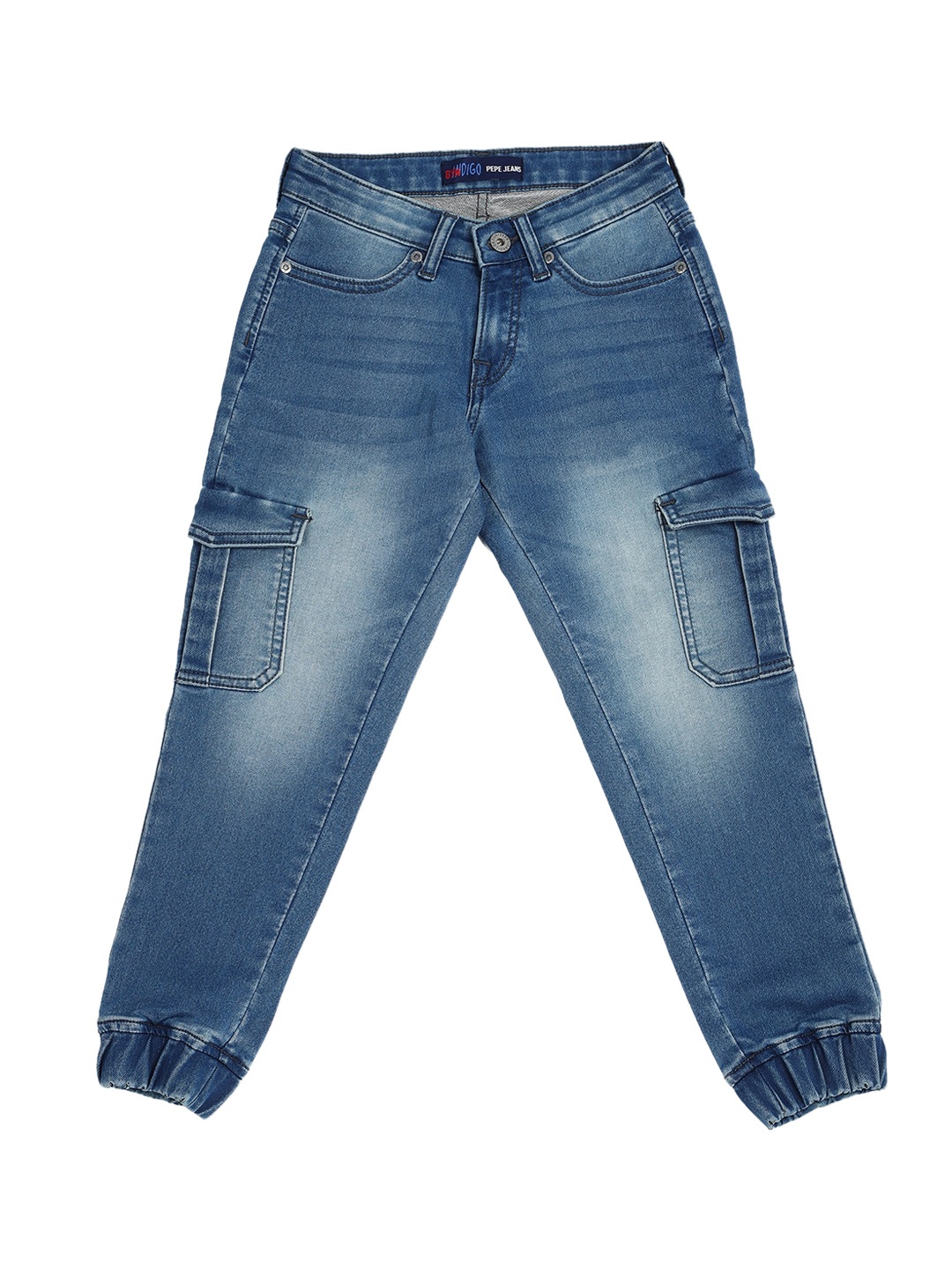 

Pepe Jeans Boys Blue Jogger Heavy Fade Jeans