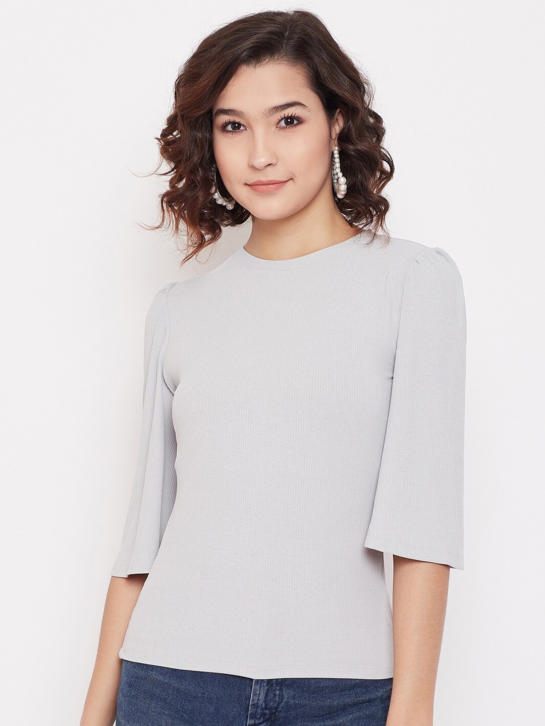 

CAMLA Grey Regular Top