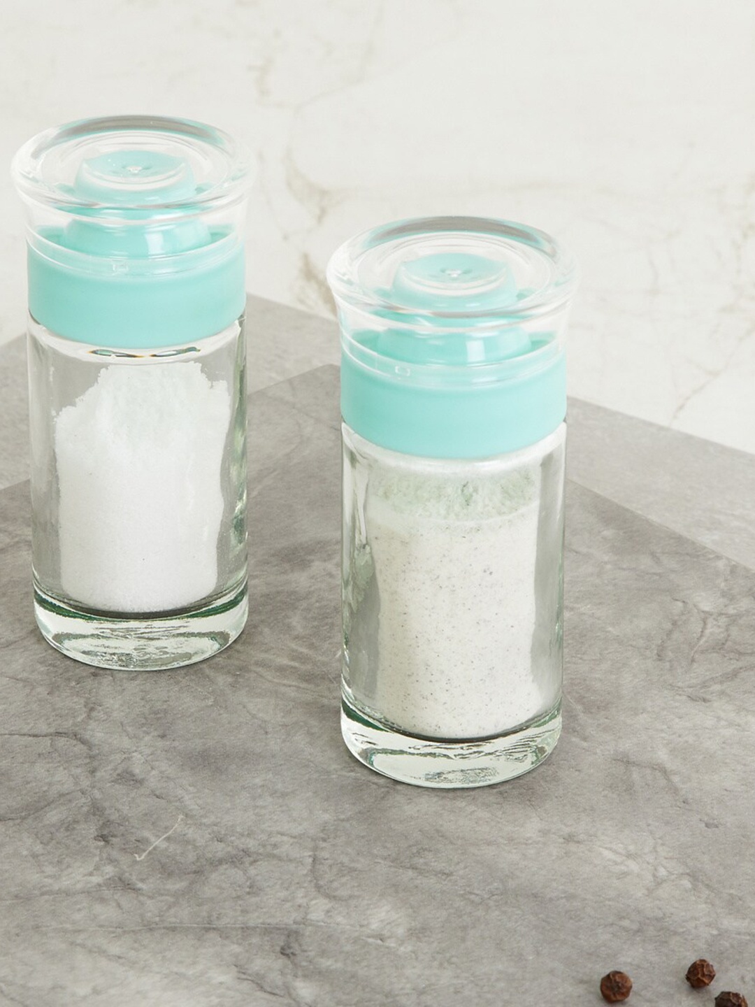 

Home Centre Set of 2 Transparent Spice Bottles