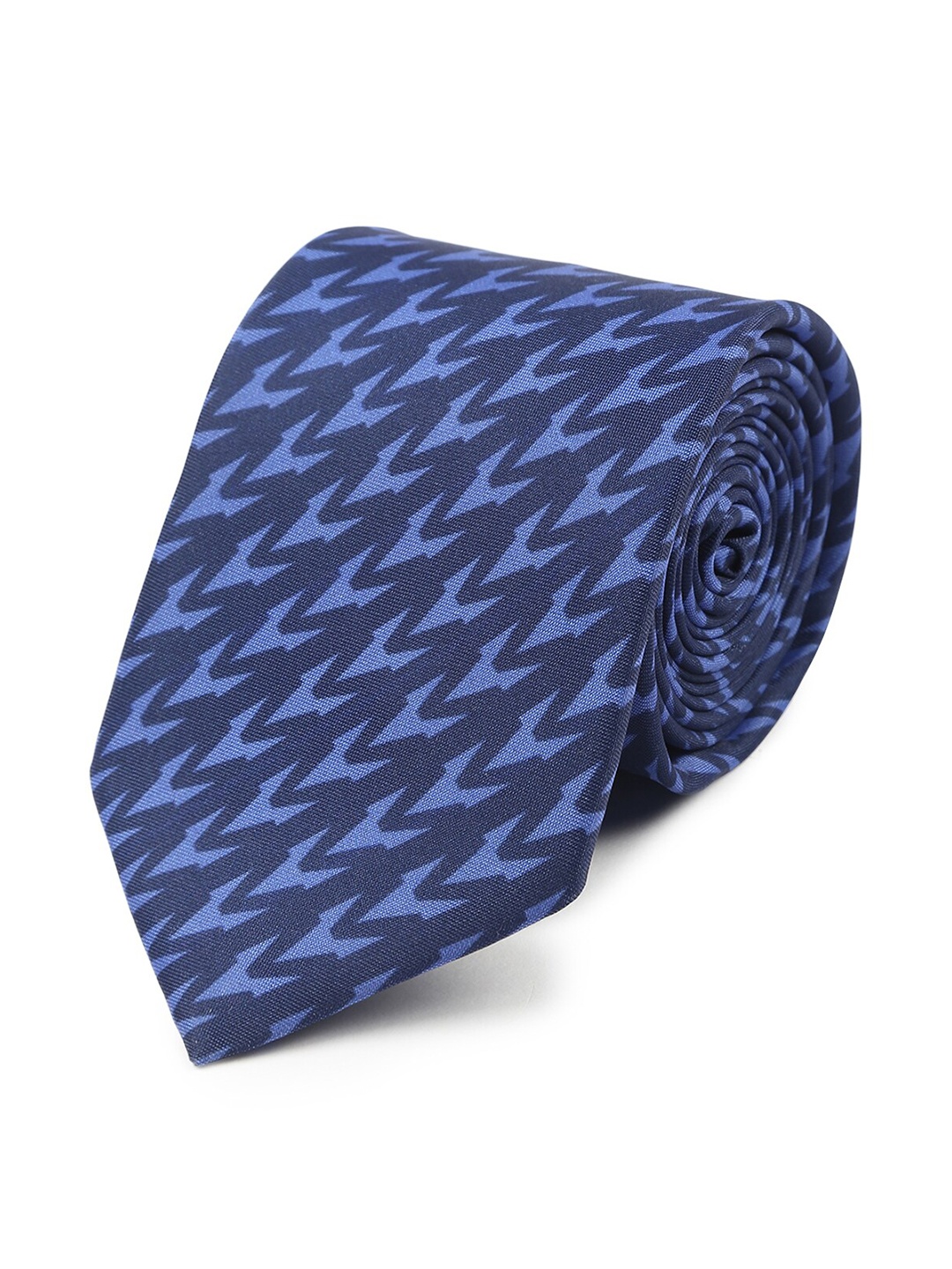 

Tossido Men Blue Printed Broad Tie