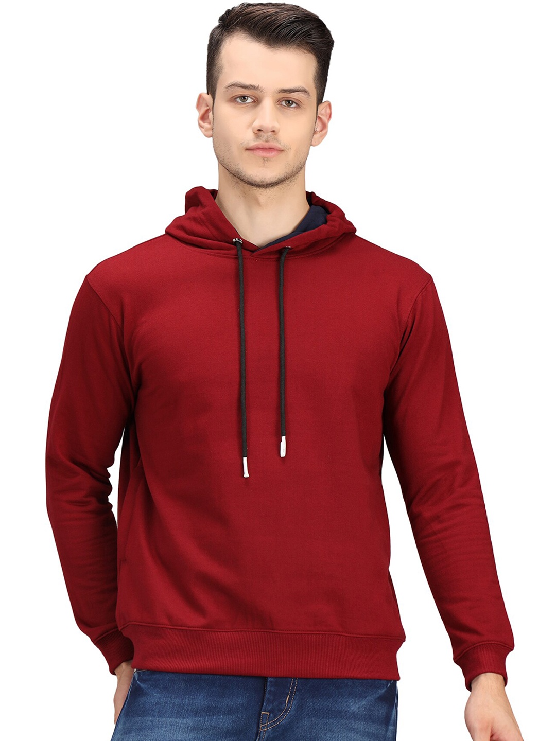 

Ratans Men Maroon Sweatshirt