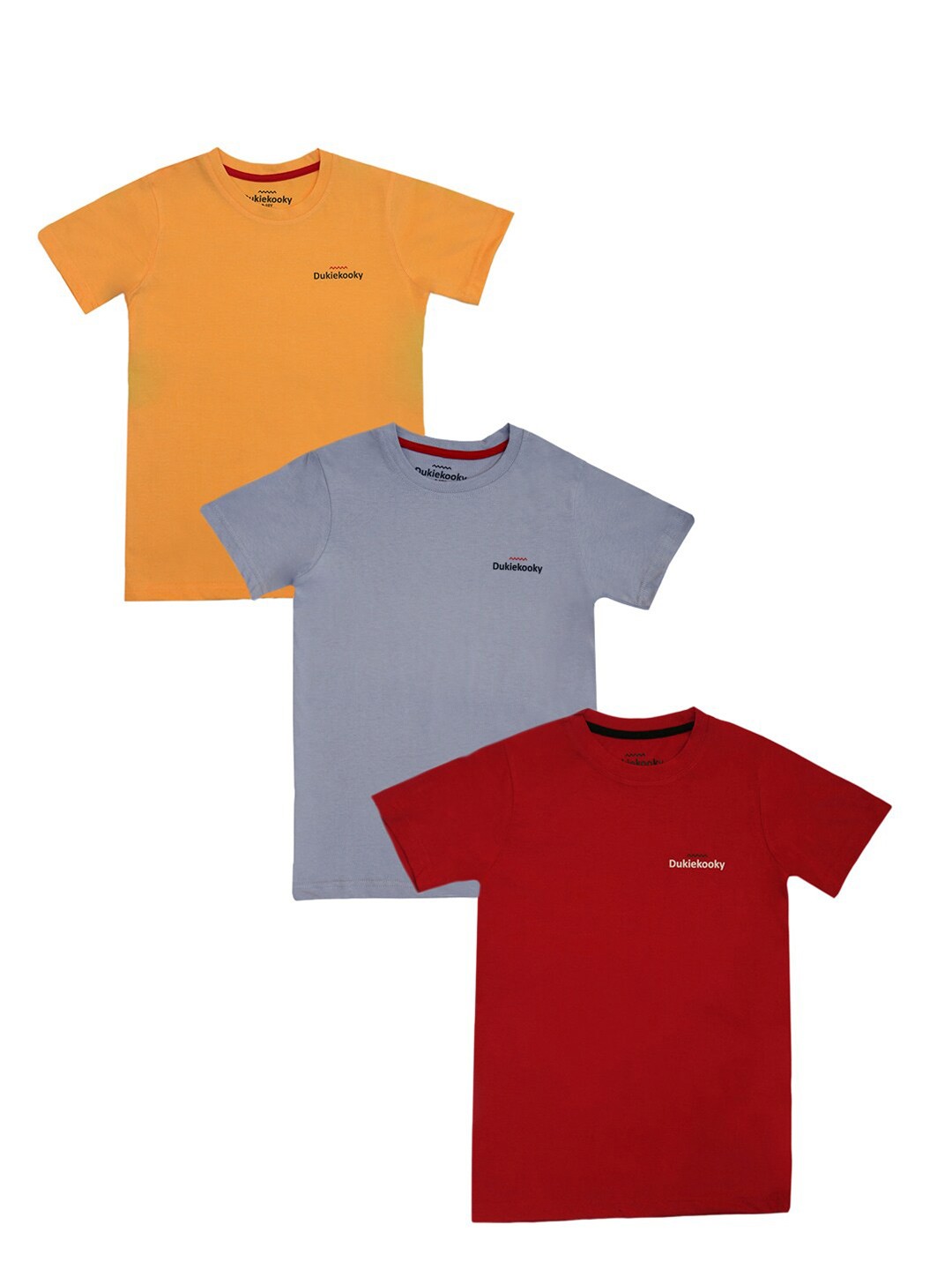 

DukieKooky Boys Multicoloured Pockets T-shirt, Multi