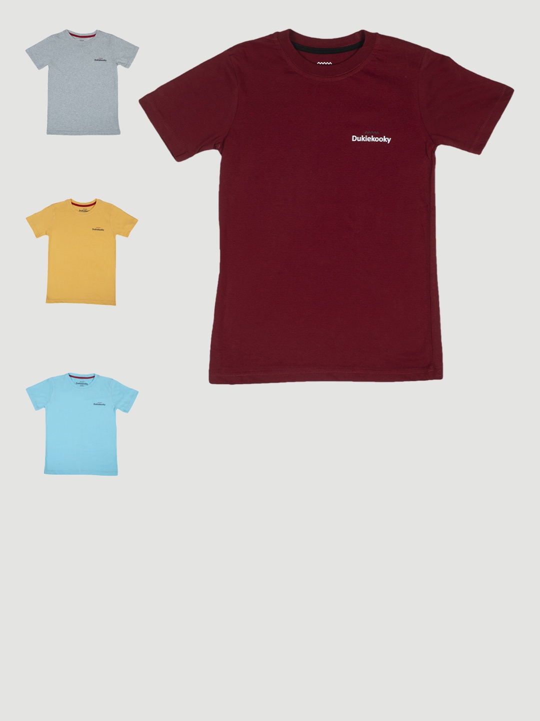

DukieKooky Boys Multicoloured 4 T-shirt, Multi