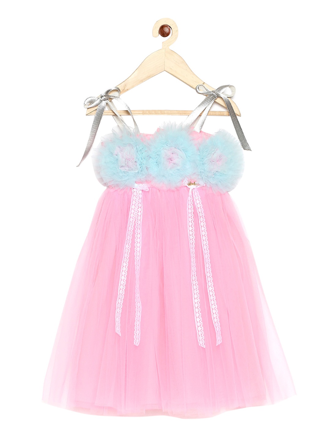 

Barbie by Many Frocks & Pink & Blue Net Dress