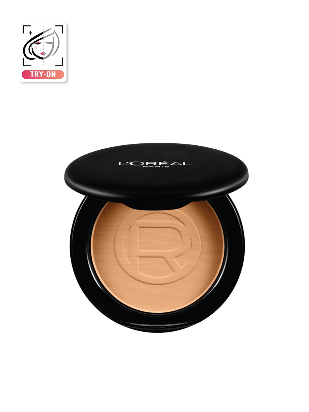 

LOreal Paris Infallible 24H Oil Killer High Coverage Matte Compact Powder - Fair Linen 105, Nude