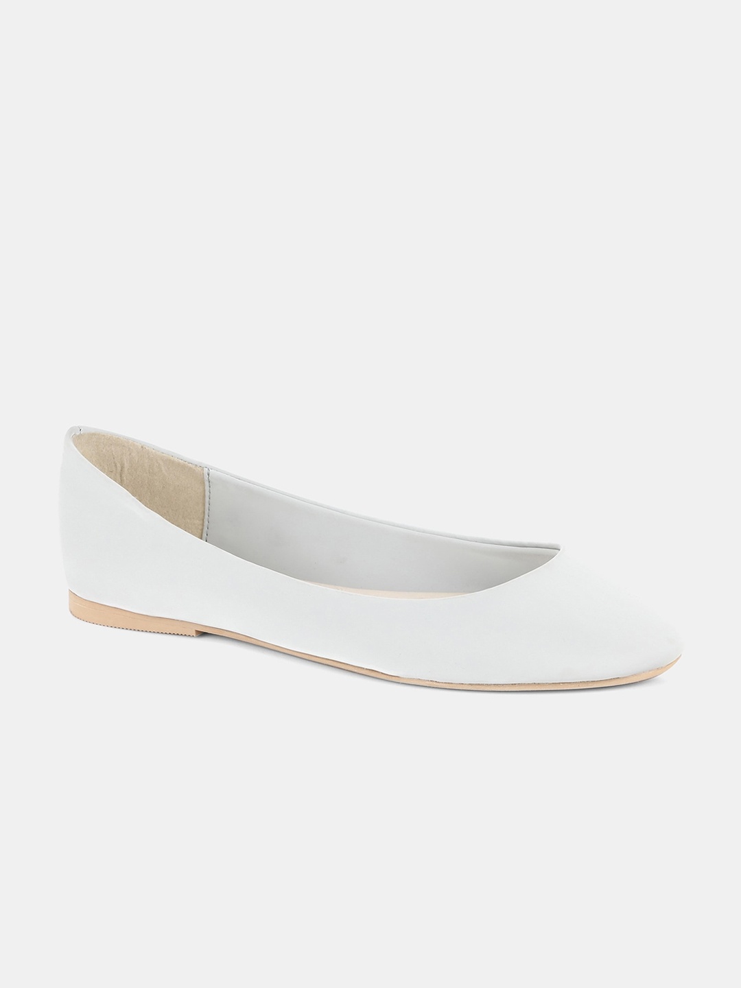 

W Women Grey Solid Ballerinas