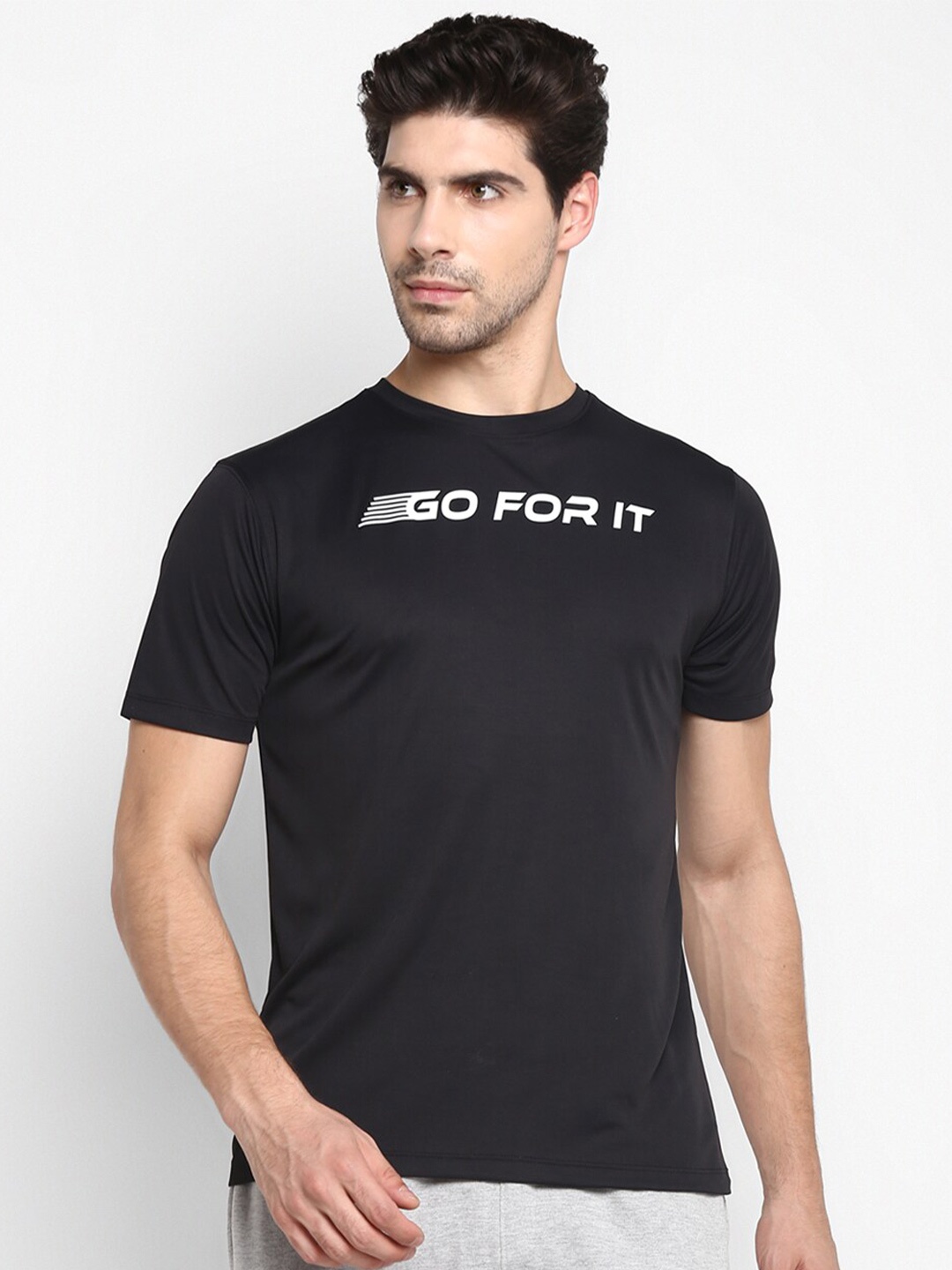 

OFF LIMITS Men Black Typography T-shirt
