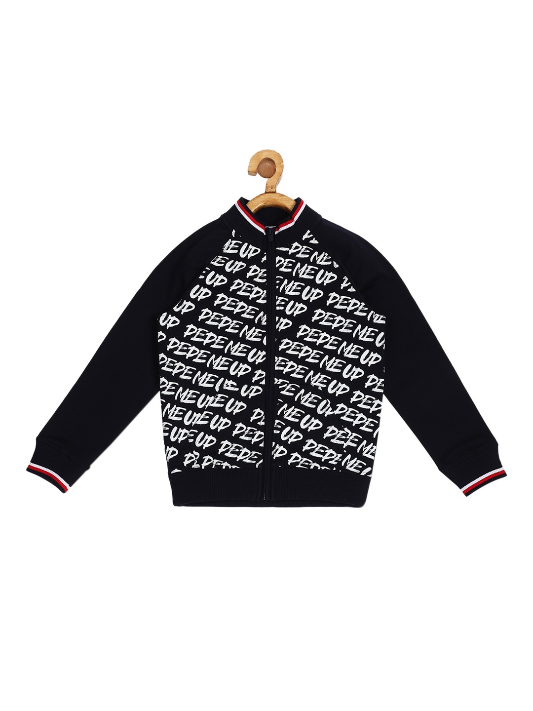 

Pepe Jeans Boys Navy Blue Printed Sweatshirt