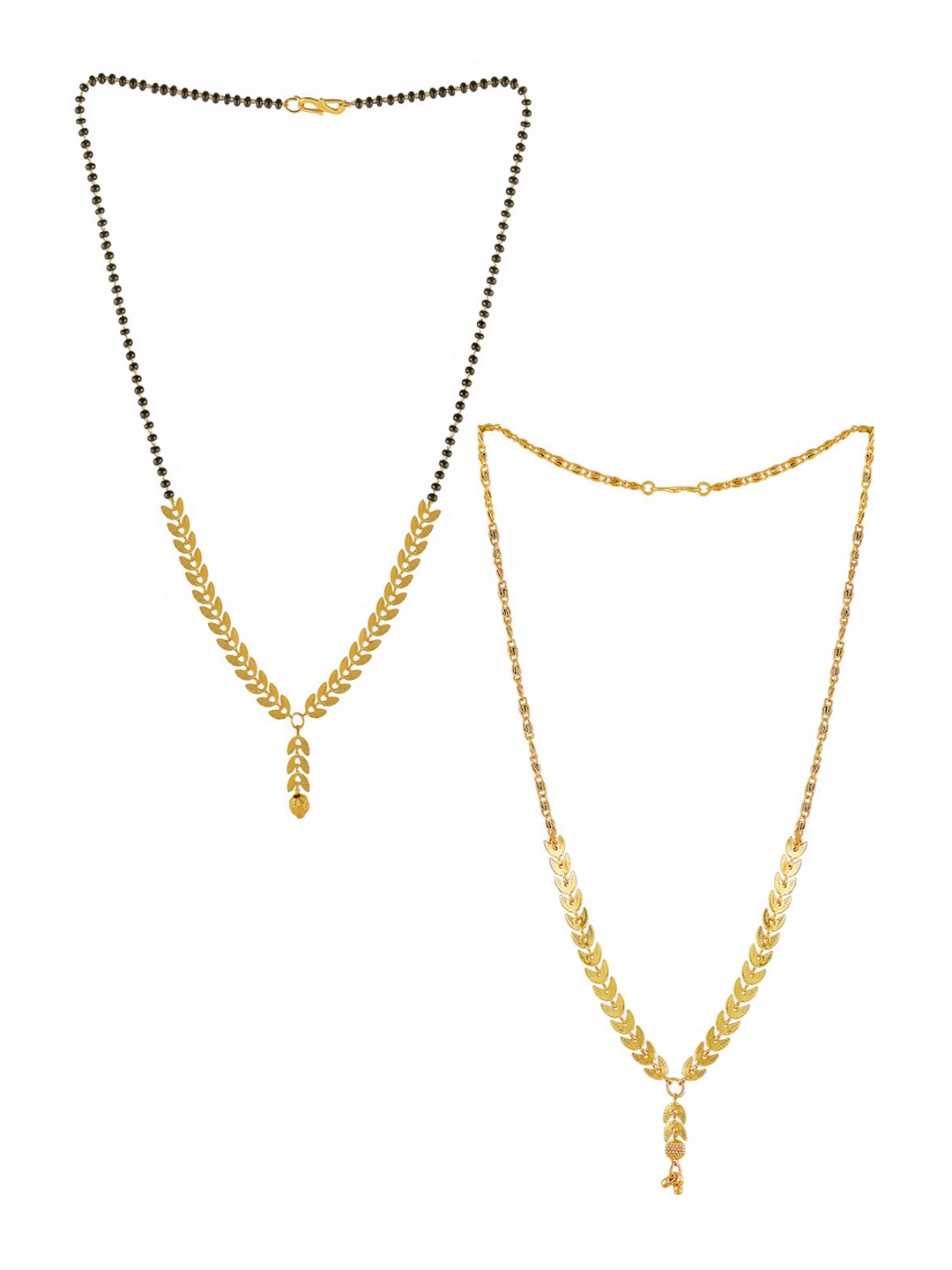 

Brandsoon Set Of 2 Gold-Plated Mangalsutras