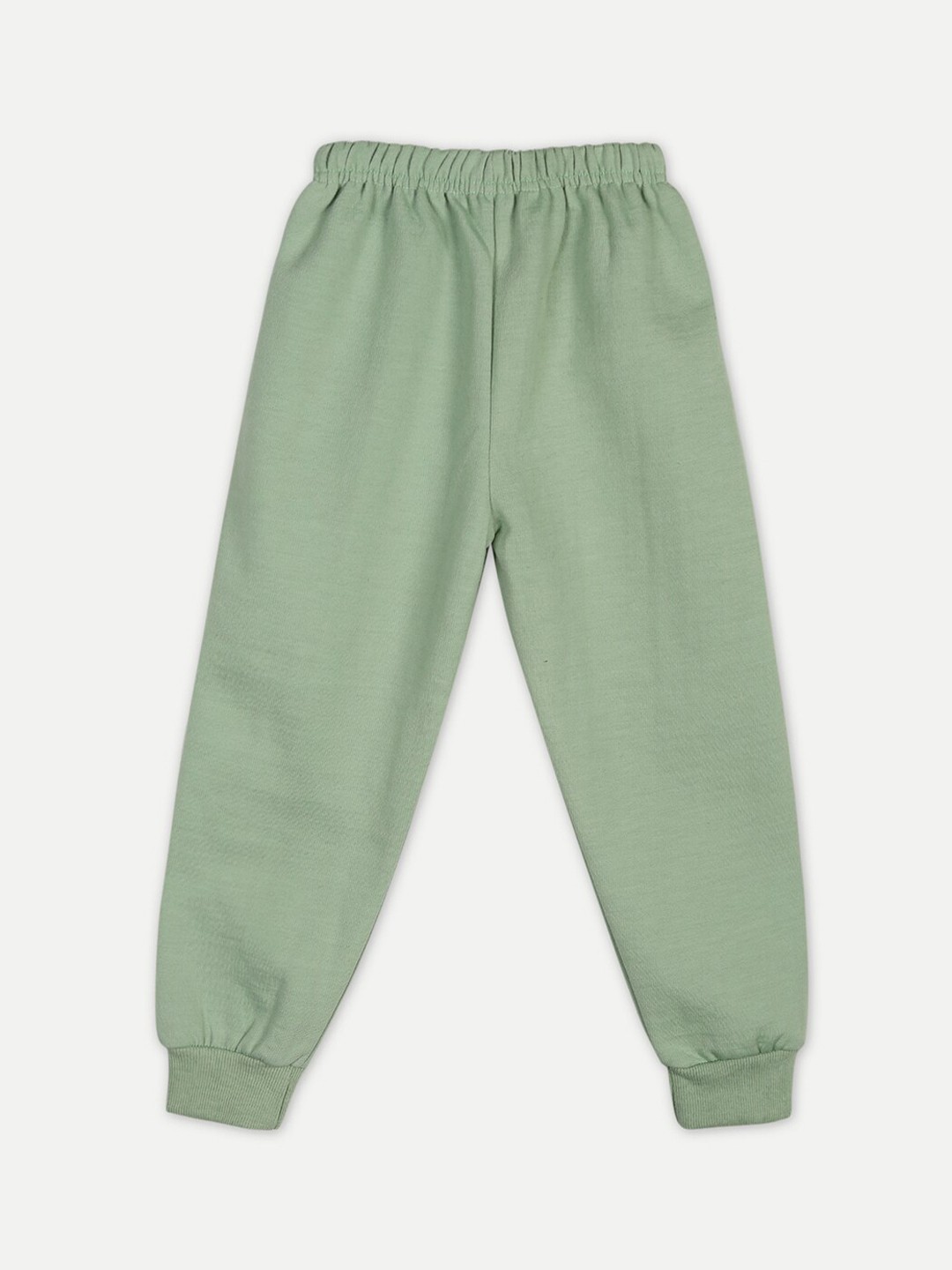 

Cutiekins Kids Olive Green Solid Joggers