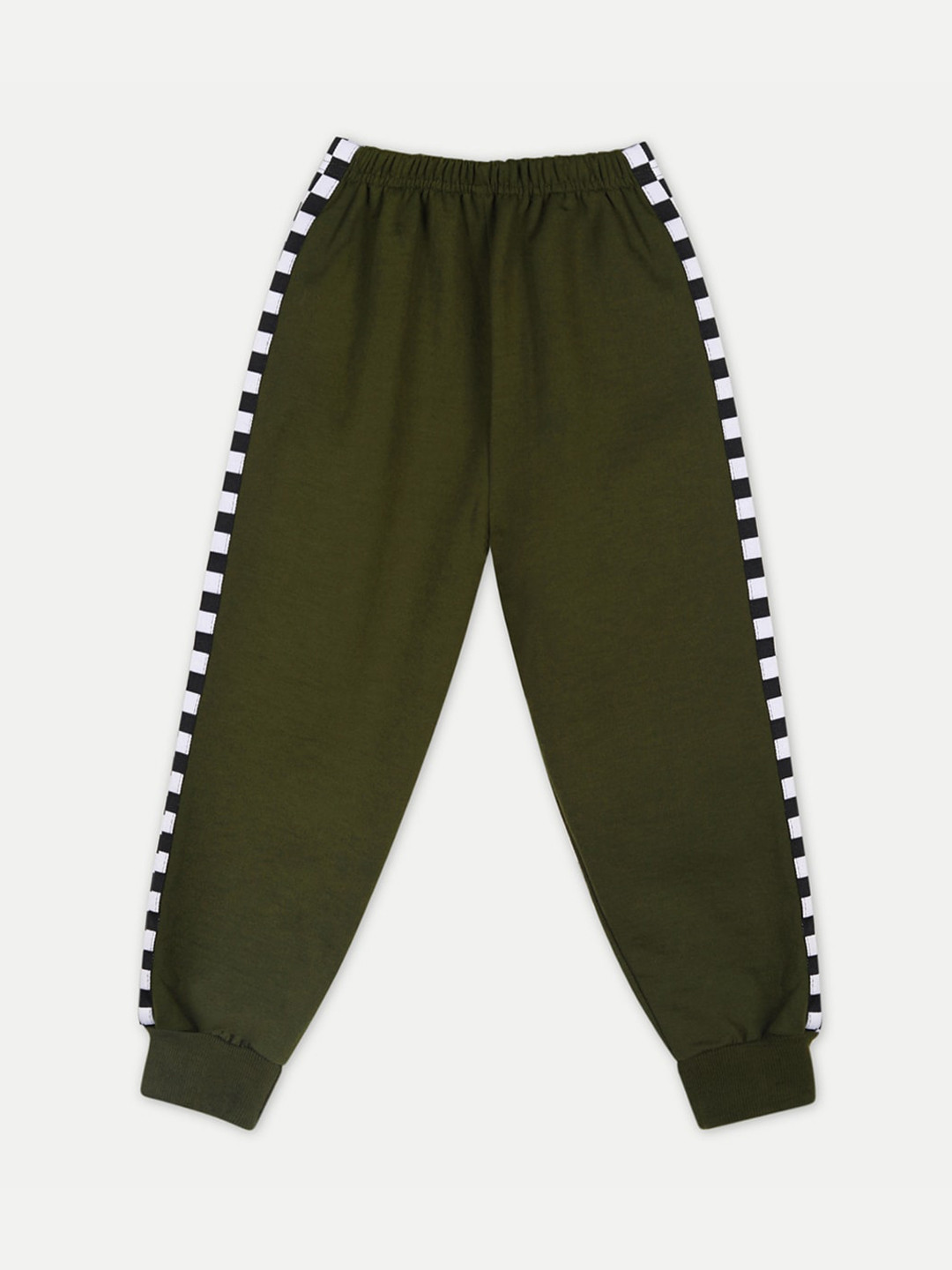 

Cutiekins Kids Olive-Green Solid Joggers