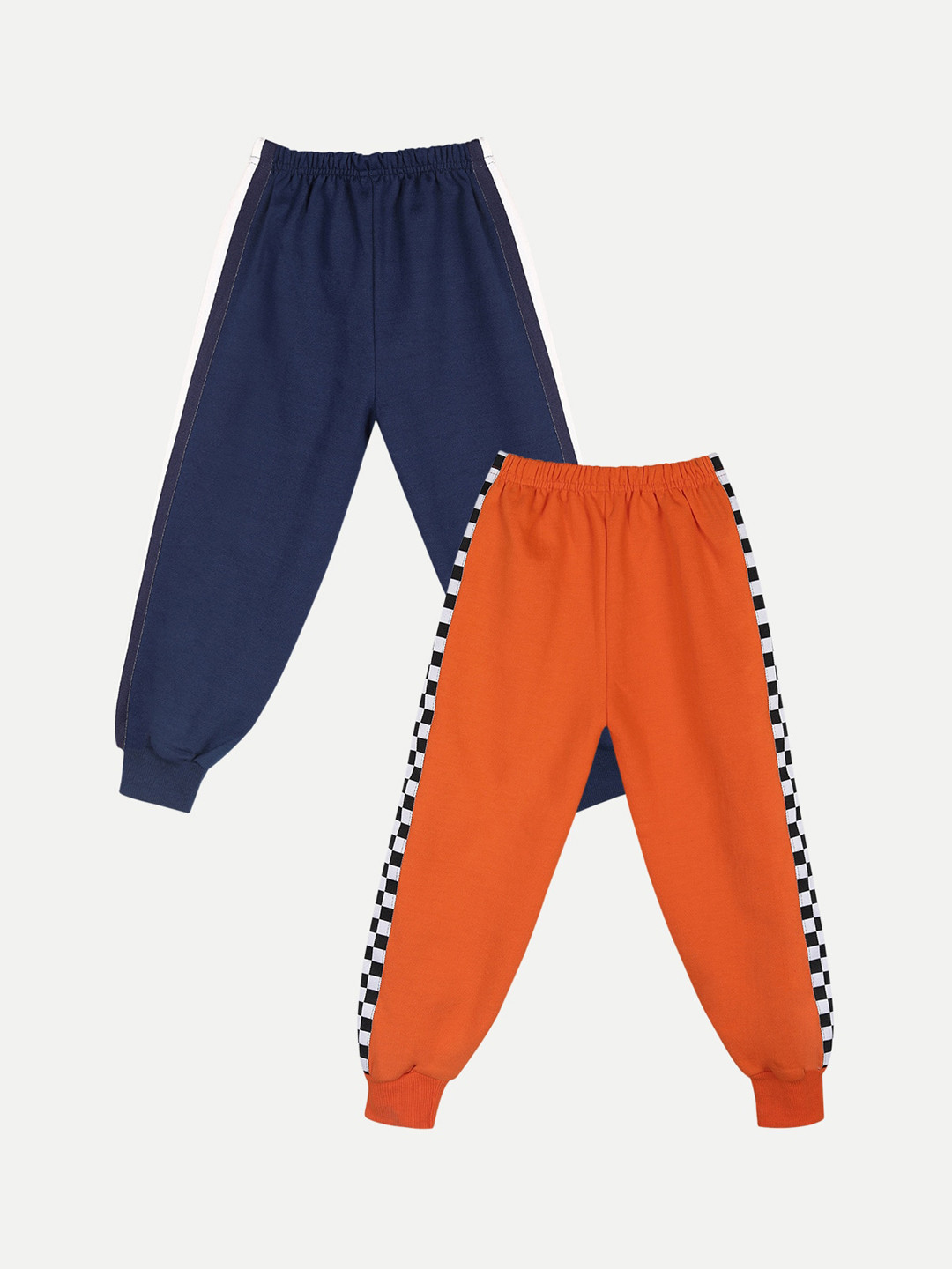 

Cutiekins Kids Pack Of 2 Solid Joggers, Navy blue