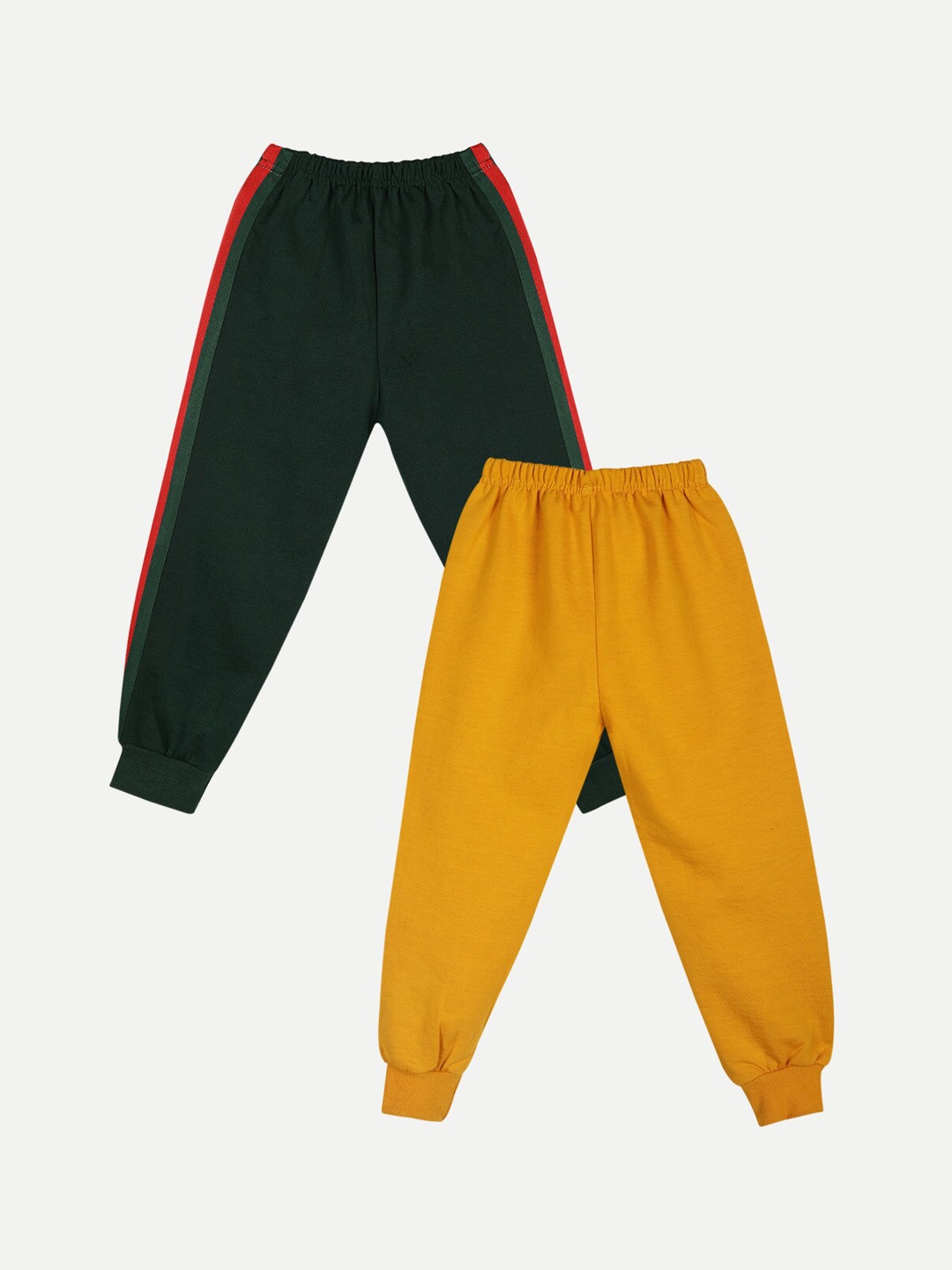 

Cutiekins Kids Pack Of 2 Solid Joggers, Green