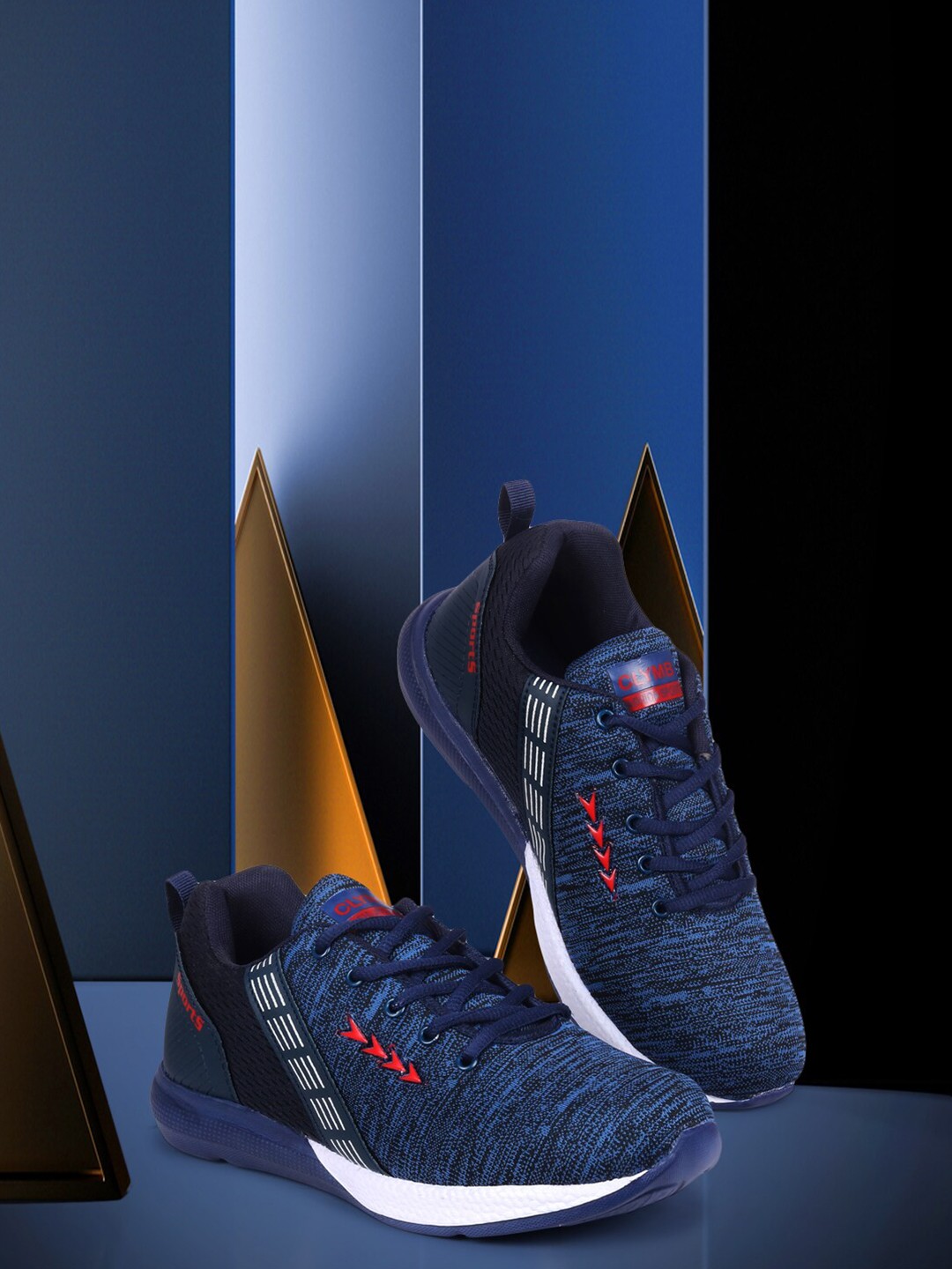 

CLYMB Men Blue Running Shoes
