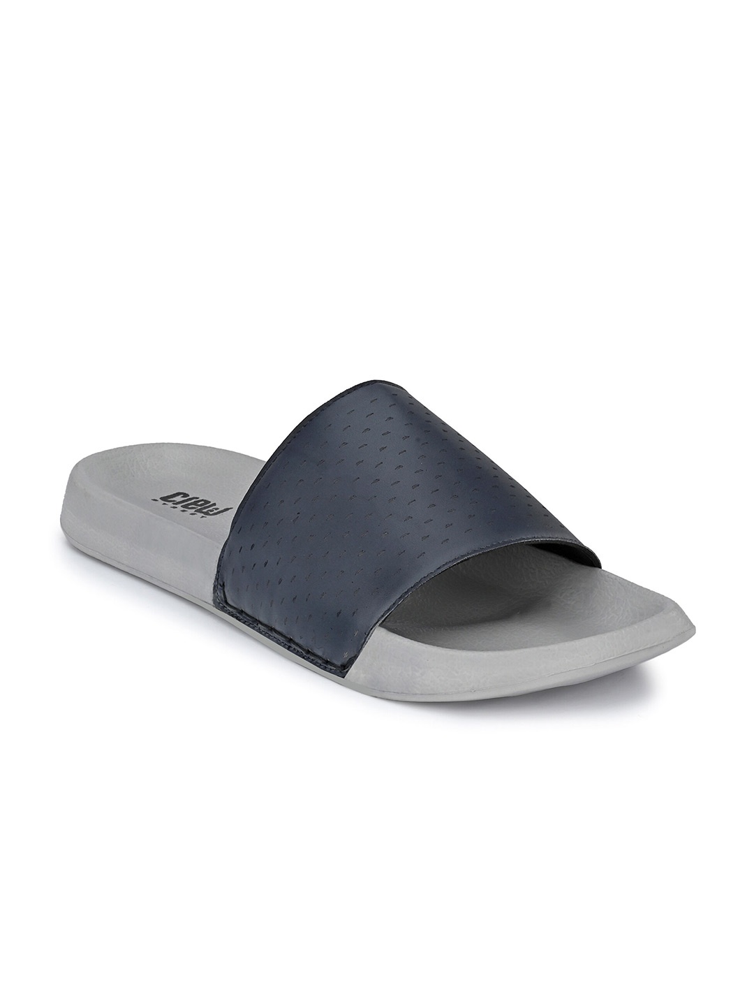

Crew STREET Men Blue & Grey Sliders