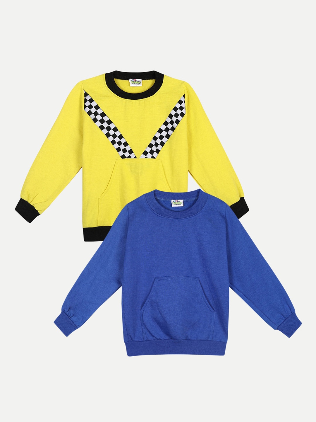 

Cutiekins Unisex Kids Yellow Printed Sweatshirt