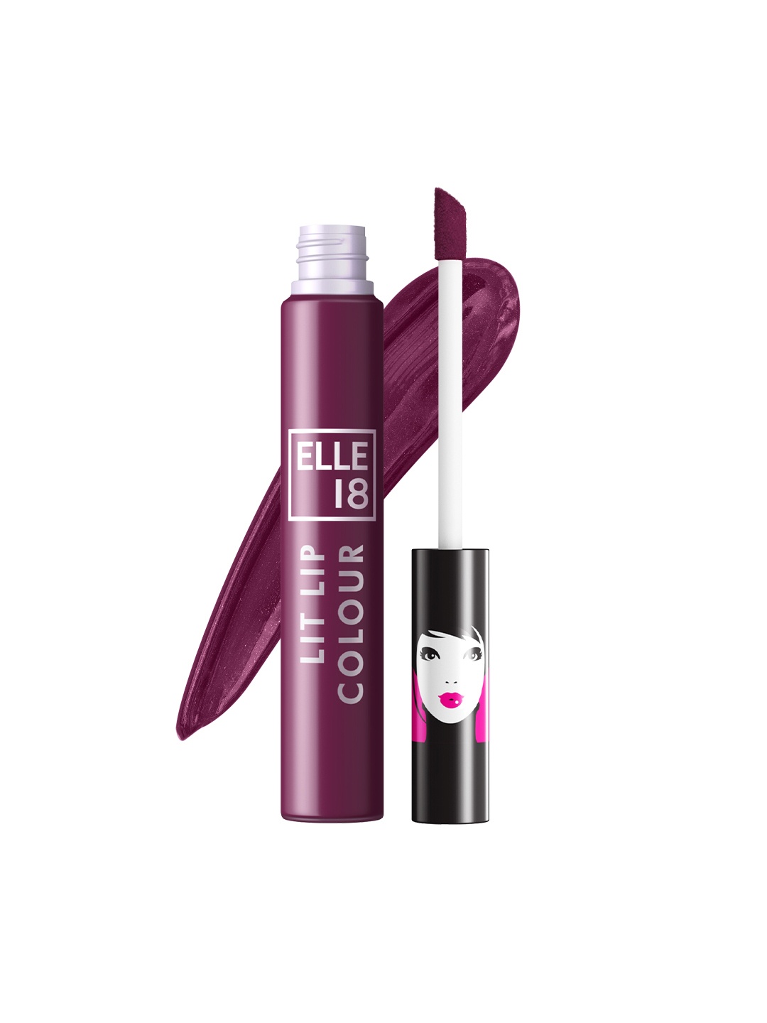 

ELLE 18 Lit Lip Colour 5.6ml - Sangria Blanca, Purple