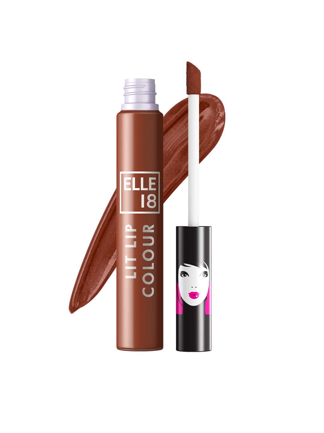 

ELLE 18 Lit Lip Colour 5.6ml - Nutty Latte, Maroon