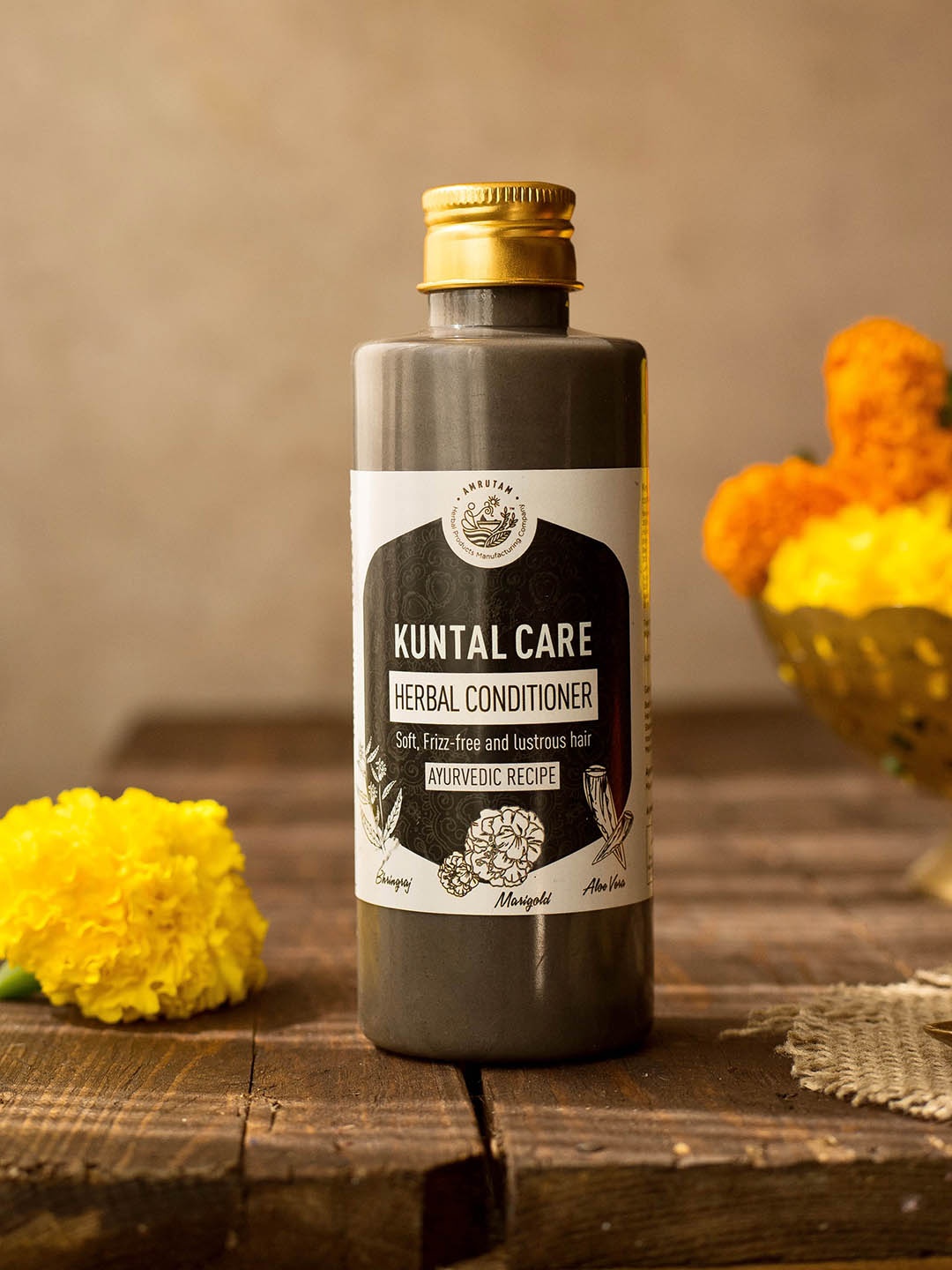 

AMRUTAM Black Kuntal Care Sustainable Herbal Conditioner